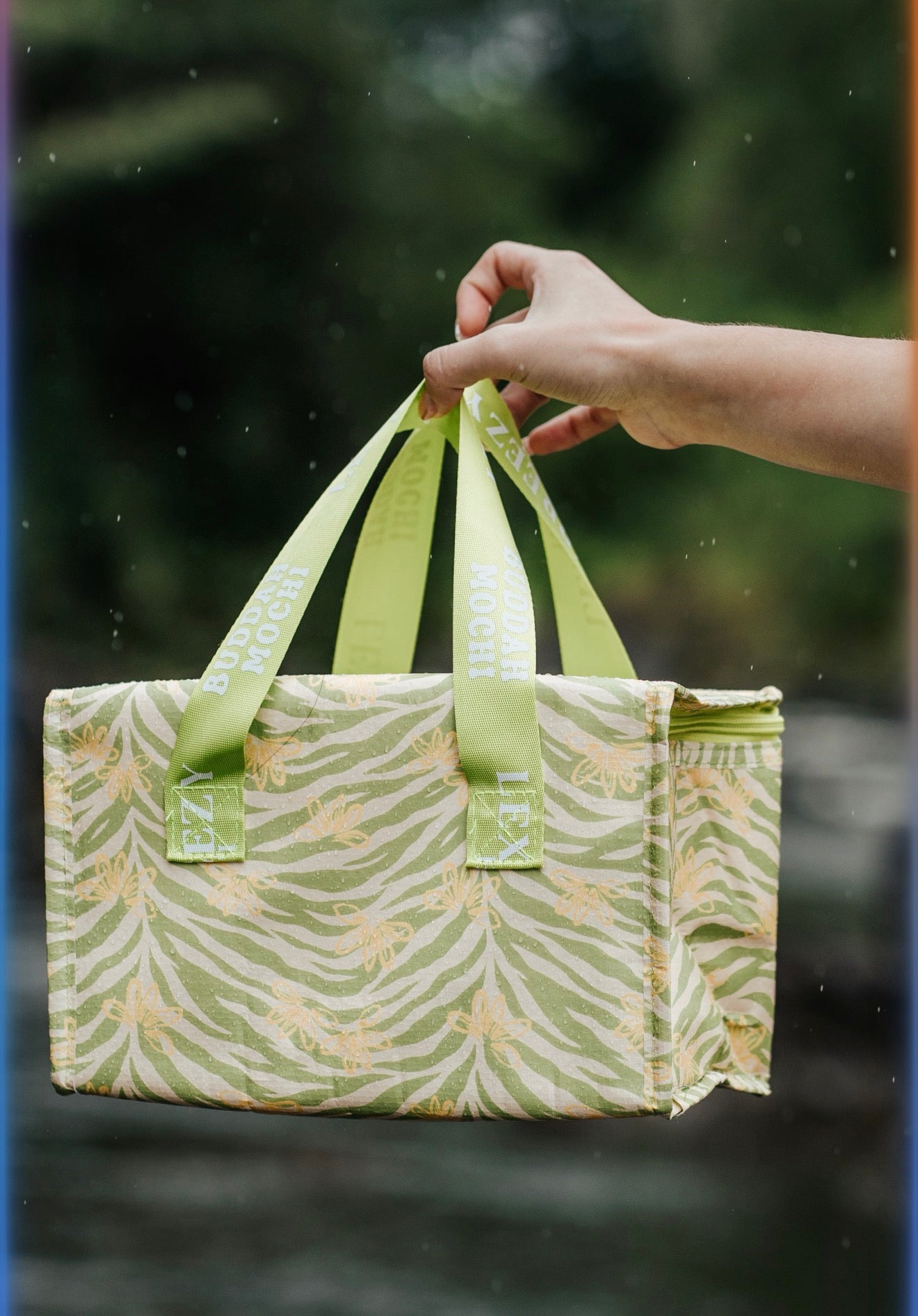 MINI THERMAL x Lexbreezy | Naupaka Zebra - Limeade