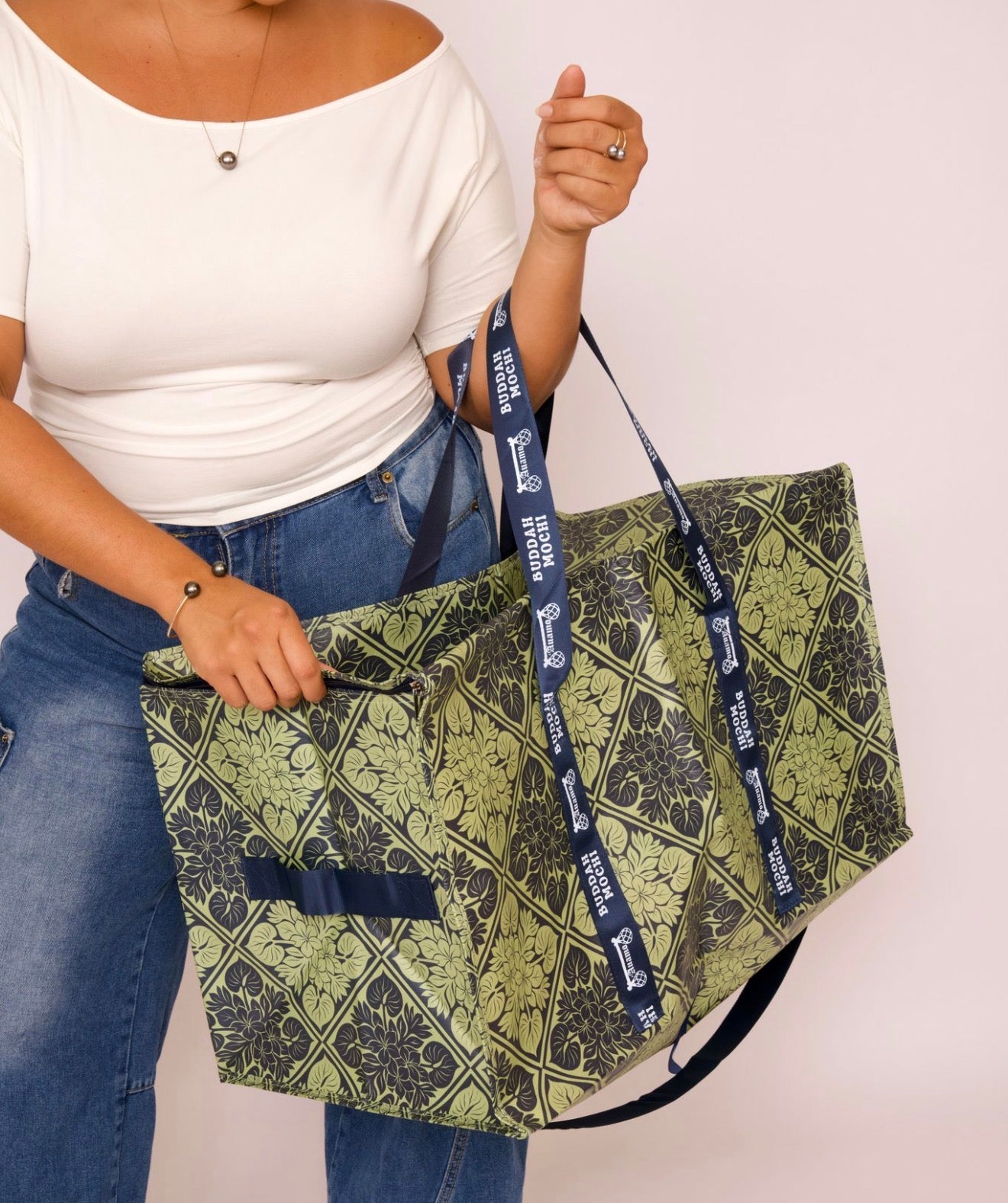 ZIPPED BUCHA x Auamo | Green Navy
