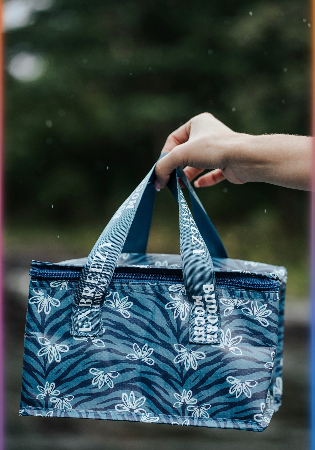 MINI THERMAL x Lexbreezy | Naupaka Zebra - Deep Blue