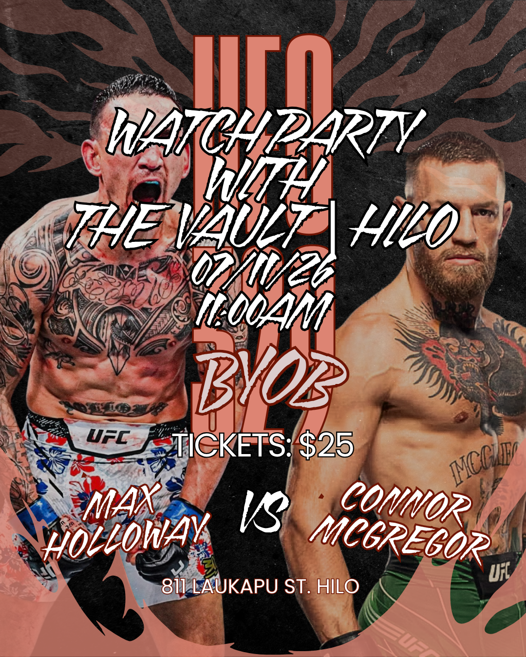 7/11 UFC Fight Night @ The VAULT HILO